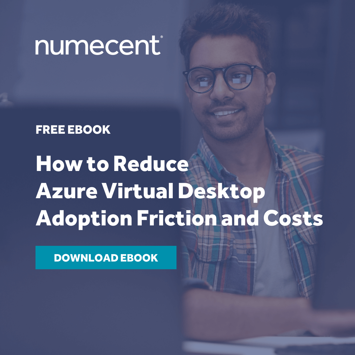eBook titled "How to Reduce Azure Virtual Desktop Adoption Friction and Costs"