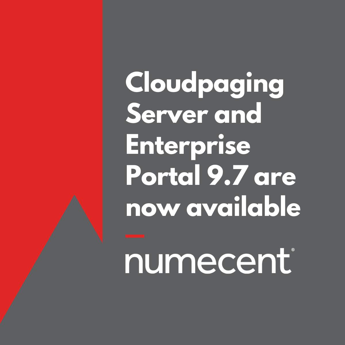 Cloudpaging Server and Enterprise Portal 9.7.0 Released