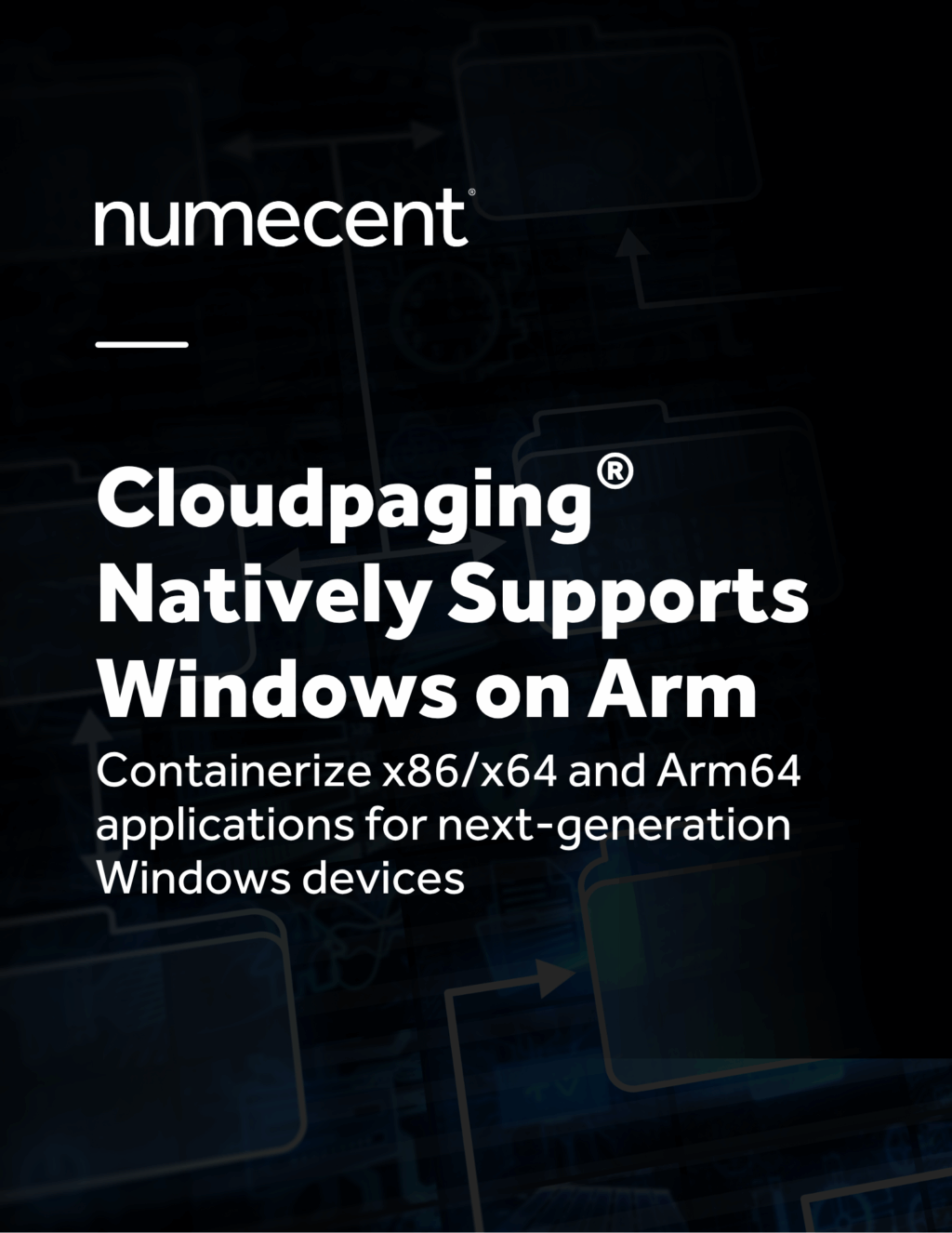 Cloudpaging Natively Support Windows on Arm blog graphic
