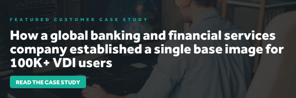 How a global bank overcame custom image management issues with Cloudpager