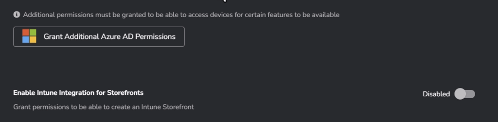 Granting permissions to integrate Cloudpager to Intune